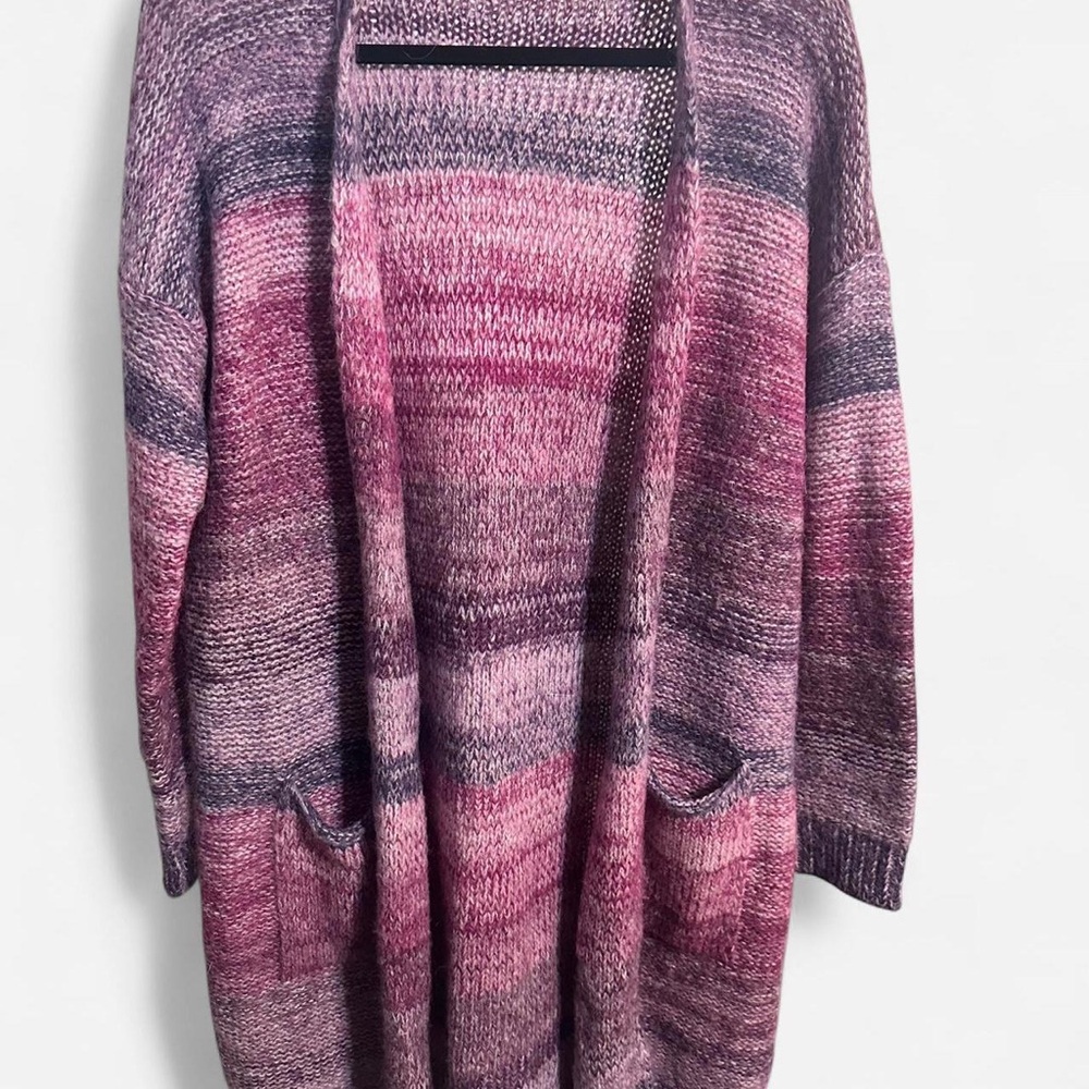Women's Pink and Purple Sweater